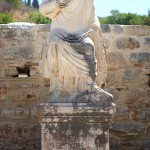 Ruins in Turkey in the old city of Ephesus